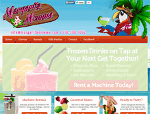 Tablet Screenshot of margaritamomma.com